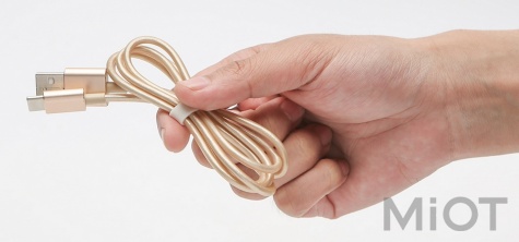 Кабель USB Type-C 120 см Gold